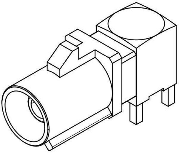 734035120, Разъем РЧ / Коаксиальный, RF Коаксиальный, Прямое Гнездо, Вертикальный Поверхностный Монтаж, 50 Ом 734035120, Разъем РЧ / Коаксиальный, RF Коаксиальный, Прямое Гнездо, Вертикальный Поверхностный Монтаж, 50 Ом