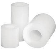 R908-2, Standoffs &amp; Spacers Spacer,Round,Natural,1/8 in Spc, Spacer,Round,Natural