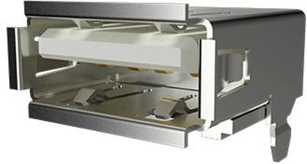 87583-2010RLF, USB Connectors Type A, Receptacle Standard, SMT