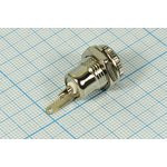 Разъем питания DC розетка, d2.1 D5.5, 2C, на блок М11, металл, DC5.5x2.1