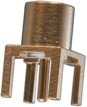 133-3701-211, RF Connectors / Coaxial Connectors PC JCK .11" LEGS GLD