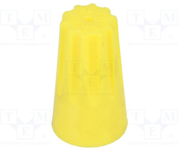 ST-ASS-WN-Y, Соединители, 0,5-6мм2, желтый, 50шт, Набор: винтовой соединитель ST-ASS-WN-Y, Соединители, 0,5-6мм2, желтый, 50шт, Набор: винтовой соединитель