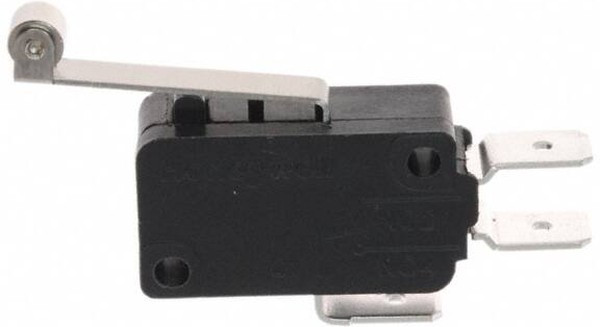 V15H16-CZ300A06-K, Микропереключатель, Стандартный, Длинный Роликовый Рычаг, SPDT, Быстрое Соединение, 16 А