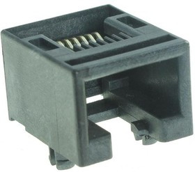 95501-6889, Modular Connectors / Ethernet Connectors RA SMT 8/8 RJ45 LOW PROFILE