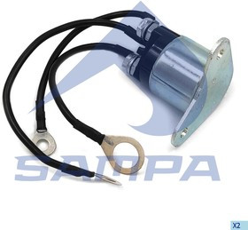 205406, Реле стартера для стартера 24V 6,2 KW, 6,7KW Daf, Man, MB