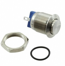 MAV0120/3D, Pushbutton Switches 12mm MiniVandal Rest SS Switch