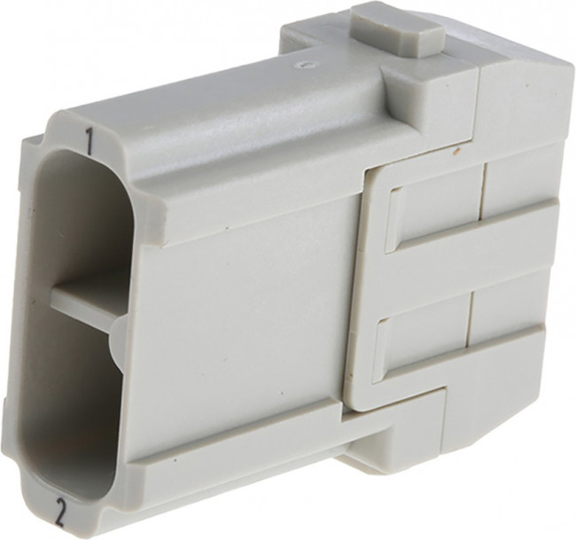 09140023002, Heavy Duty Power Connectors HAN MOD 40 M X 2 CRIMP MODULE