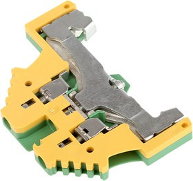 1016200000, WPE Series Green/Yellow PE Terminal, 0.5 4mm², Single-Level, Screw Termination