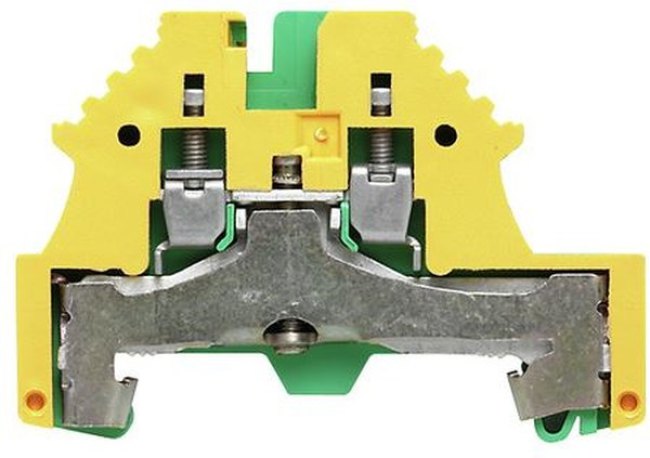 1016200000, WPE Series Green/Yellow PE Terminal, 0.5 4mm², Single-Level, Screw Termination 1016200000, WPE Series Green/Yellow PE Terminal, 0.5 4mm², Single-Level, Screw Termination