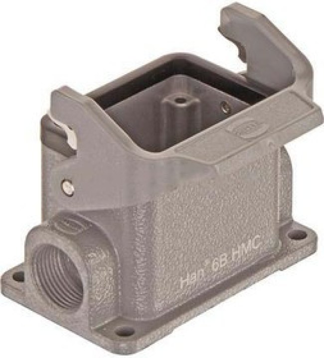 19302061290, Han HMC Heavy Duty Power Connector Housing, M20 x 1.5 Thread