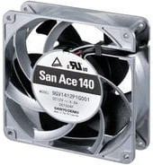 Вентилятор San Ace 140 9GV1412p1G001 12v 4.6A 140x38 4 pin