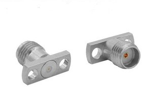 RFSMAA2PEGA, RF Connectors / Coaxial Connectors SMA Straight Plug 2 Hole Flange RF Connector 0.23mm Sckt