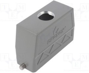 D24B-TEH-4G-M40, Корпус: для разъемов HDC, размер D24B, на провод, прямой, M40