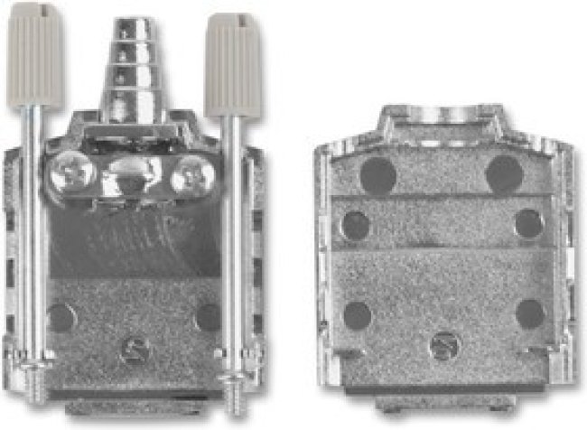 MHDPPK-M-9-K, Корпус: для разъемов D-Sub, D-Sub 9pin, D-Sub HD 15pin, прямой