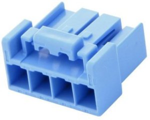 PSIP-04V-LE-A, PSI Male Connector Housing, 4mm Pitch, 4 Way, 1 Row PSIP-04V-LE-A, PSI Male Connector Housing, 4mm Pitch, 4 Way, 1 Row