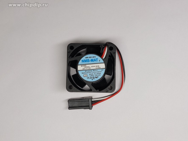 Вентилятор NMB-MAT 1608KL-05W-B39 40x20мм 24В 0.08А
