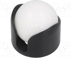 POLOLU-956, Опорный шарик, винтами, d: 25,4мм, Мат-л наконечника: пластик