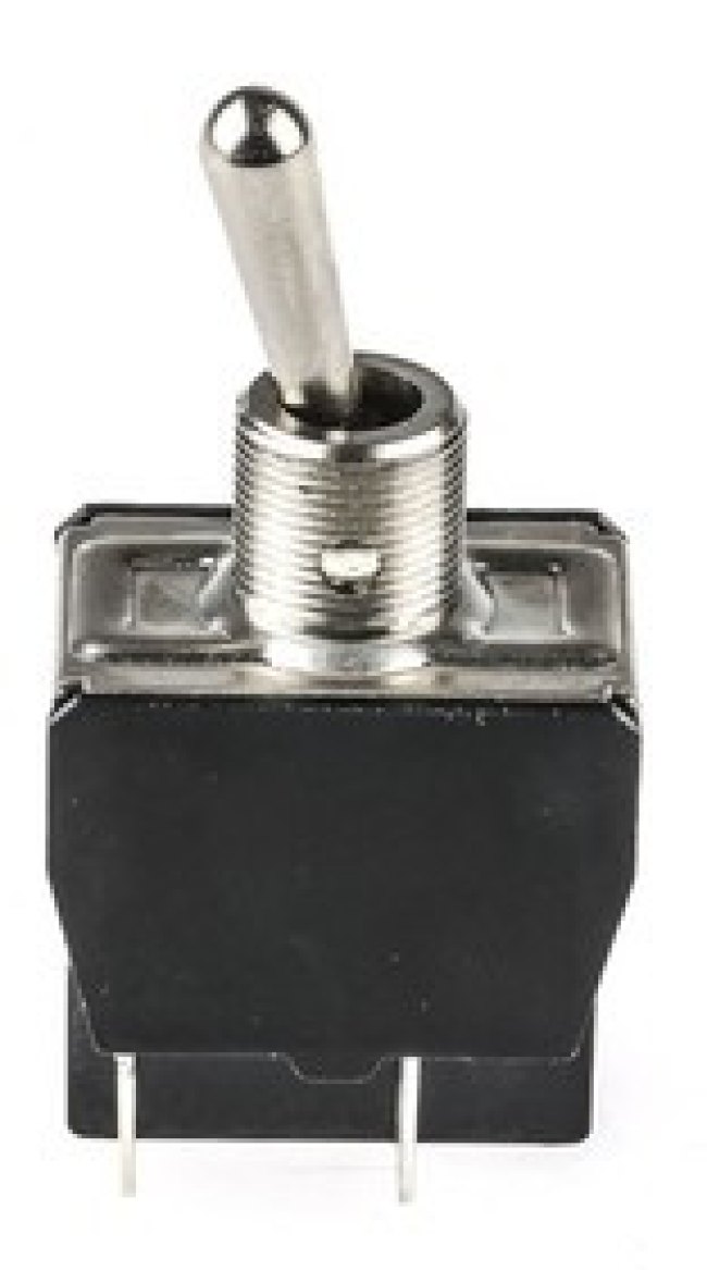 Y12CP, Toggle Switch, Panel Mount, On-Off, DPST, Tab Terminal Y12CP, Toggle Switch, Panel Mount, On-Off, DPST, Tab Terminal