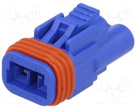 572-002-000-400, Разъем: провод-провод/плата, 570, E-Seal, вилка, "мама", PIN: 2