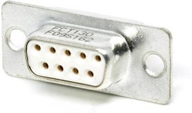 173109-0126, D-Sub Standard Connectors FCT DSUB STR PC RCPT 09 PN