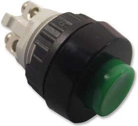 1.10.001.001/0507, Switch Push Button N.O. SPST Round Button 0.7A 250VAC Momentary Contact Panel Mount Screw Box