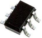 UMD12N, биполярный NPN+PNP цифровой транзистор (встраиваемый резистор), 50В, 100мА, 150мВт (SOT-363)