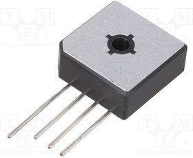 BR258L, Диодный мост: однофазный, Urmax: 800В, If: 25А, Ifsm: 400А, BR-25L