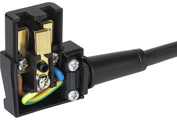 Appliance inlet C19, 3 pole, cable assembly, screw connection, 1.5 mm², black, 4790.1200 Appliance inlet C19, 3 pole, cable assembly, screw connection, 1.5 mm², black, 4790.1200