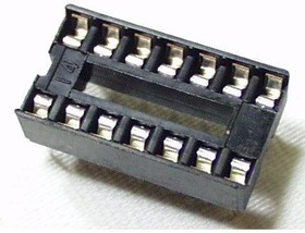 PRT-07939, SparkFun Accessories DIP Sockets Solder Tail - 14-Pin 0.3