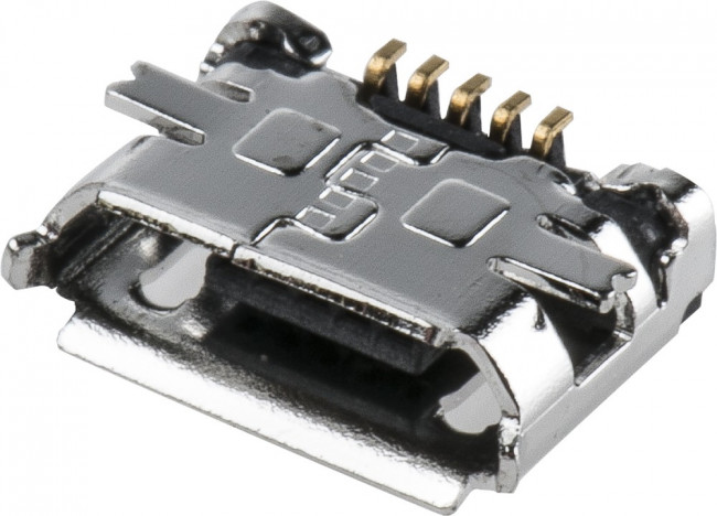 10104110-0001LF, Conn Micro USB 2.0 Type B RCP 5 POS 0.65mm Solder RA SMD 5 Terminal 1 Port T/R 10104110-0001LF, Conn Micro USB 2.0 Type B RCP 5 POS 0.65mm Solder RA SMD 5 Terminal 1 Port T/R