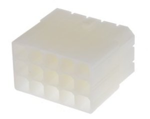 19-09-1152, STANDARD .093" Female Connector Housing, 6.3mm Pitch, 15 Way, 3 Row 19-09-1152, STANDARD .093" Female Connector Housing, 6.3mm Pitch, 15 Way, 3 Row