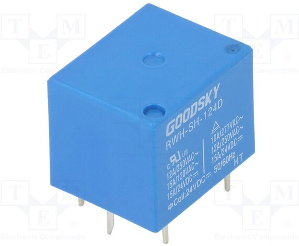 RWH-SH-124D, Реле электромагнитное