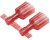 DNF18-250FIMB-K, Terminals Male Disc nylon fully insule DNF18-250FIMB-K, Terminals Male Disc nylon fully insule