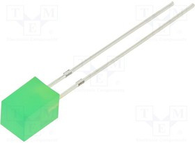 OSG8HA7NE4B, LED; rectangular; 5x5x7mm; yellow green; 100?150mcd; 140°; 20mA OSG8HA7NE4B, LED; rectangular; 5x5x7mm; yellow green; 100?150mcd; 140°; 20mA