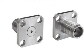 RF292A4JCCADGA, Straight Flange Mount, Circular Coaxial Connector , Male/Female