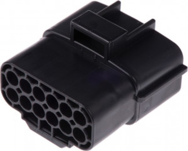 174663-2, Automotive Connectors 12 POS HSG MARK II