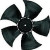 A6D630-AN01-01, AC Fans AC Axial Fan, 630x630x209mm, 400VAC, 600W, 890RPM, 2x Lead Wires