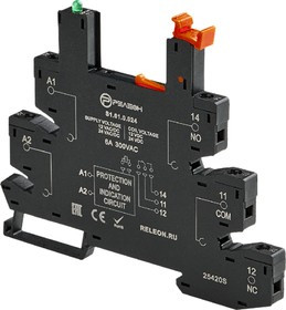 Releon Розетка для реле с винтовыми зажимами; 8А (~/= 12-24В AC/DC) S1010024