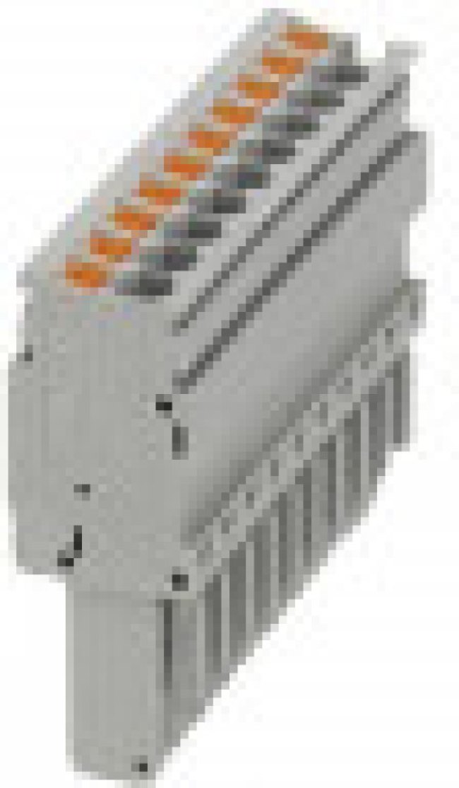 3209950, 44326, PP-H 2 Series Grey Combi Plug, 4mm², Push In Termination 3209950, 44326, PP-H 2 Series Grey Combi Plug, 4mm², Push In Termination