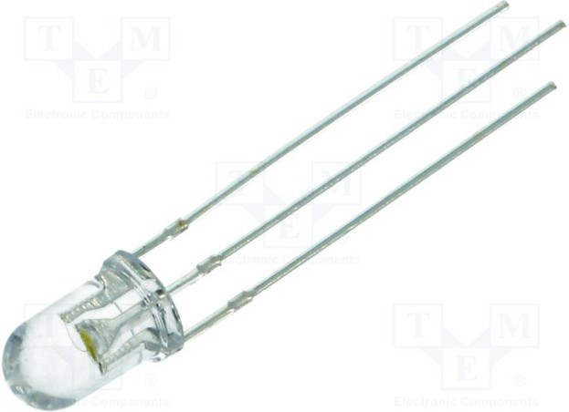 OSRMPA5B31A, LED; 5mm; red/warm white; 30°; Front: convex; 1.8?2.6/2.8?3.6V OSRMPA5B31A, LED; 5mm; red/warm white; 30°; Front: convex; 1.8?2.6/2.8?3.6V