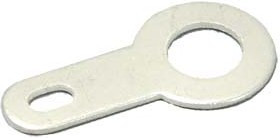 Клемма "лепесток", d3,2x 7,0, латунь луженая