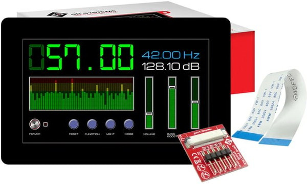 gen4-uLCD-70DCT-CLB, gen4-uLCD-70DCT-CLB TFT LCD Colour Display / Touch Screen, 7in, 800 x 480pixels gen4-uLCD-70DCT-CLB, gen4-uLCD-70DCT-CLB TFT LCD Colour Display / Touch Screen, 7in, 800 x 480pixels