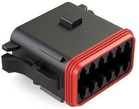 AT06-12SB-RD01, Automotive Connectors 12P PLUG W/ SEAL KEY POSITION B