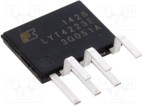 LYT4223E, IC: PMIC; AC/DC switcher,контроллер LED; 160?308В; Ubr: 725В; 18Вт