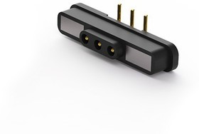 685-0032231-121, Magnetic Pogo Connector, Plug, 3 Positions