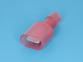 TAI-1.25IF, Клемма нож.авто(п) 6,3мм.пров.0.5-1.5мм, пол. изол. (MDFN1-250) (TAI-1.25IF),уп.100шт