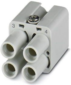 1419899, Conn Rectangular SKT 4 POS Crimp ST Cable Mount 1419899, Conn Rectangular SKT 4 POS Crimp ST Cable Mount