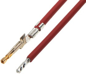 217471-2104, Rectangular Cable Assemblies ULTRA-FIT F-S 300MM 20 AWG LEADS RD Sn