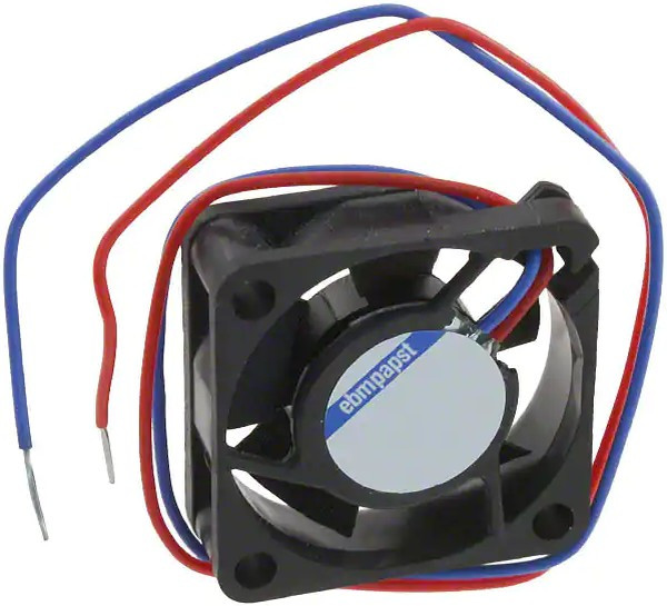 Вентилятор Ebmpapst 252N 12V DC 38mA 0.45W 25x8 2pin