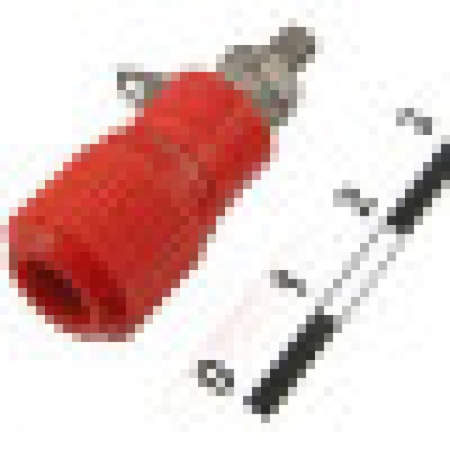 KLS1-BIP-014-N-R (BP-117) (10-0019 red), Гнездо на панель красное